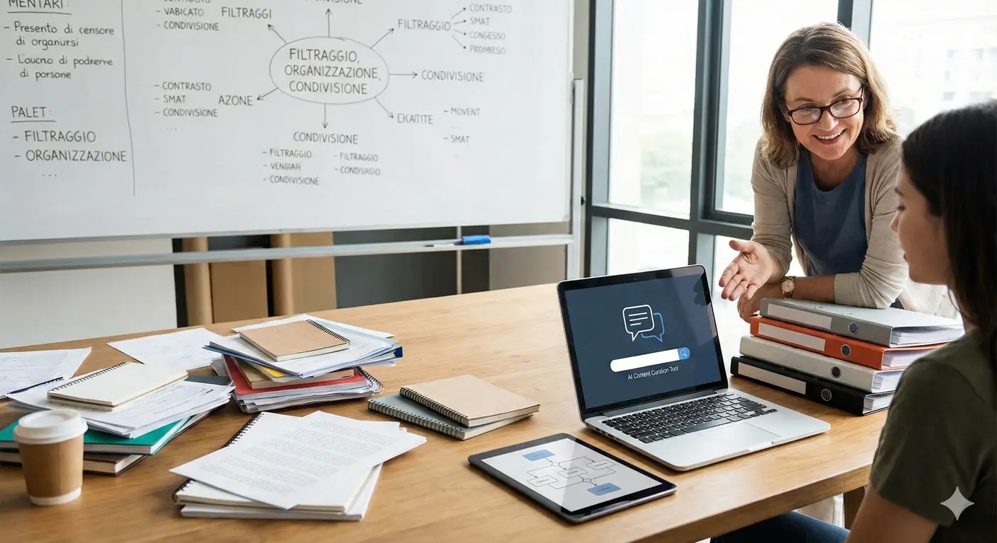 Dal caos al metodo: la content curation al tempo dell’IA per una didattica efficace – IT#047
