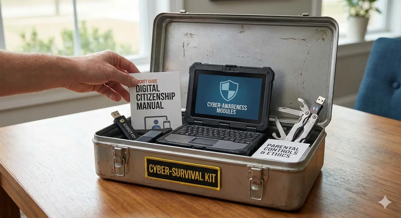 Cyber-Survival Kit: educare alla sicurezza, alla consapevolezza e alla cittadinanza digitale – IT#052