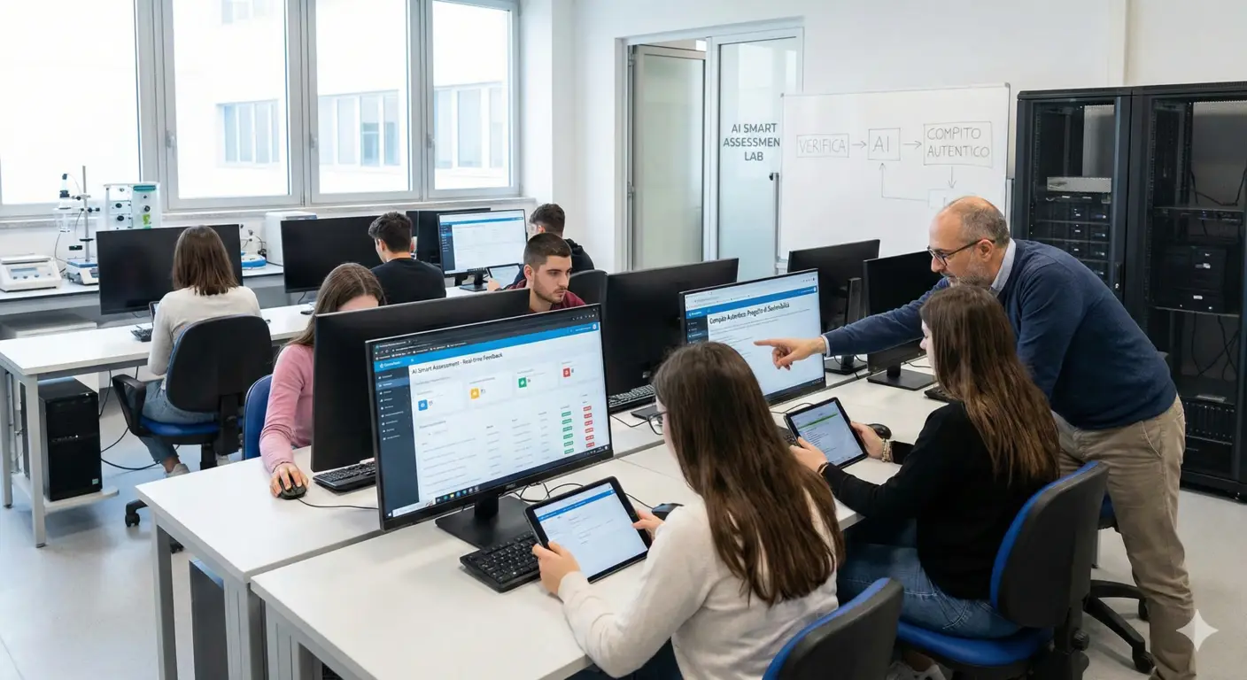 Dalla verifica al compito autentico con l’intelligenza artificiale: AI smart assessment Lab – IT#060